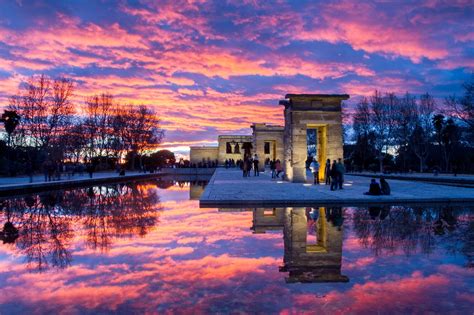 atardecer templo debod|El Templo de Debod: el mejor atardecer en Madrid